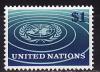 ООН (Нью-Йорк), 1966, Стандарт, Эмблема, 1 марка