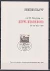 ФРГ,  80 л. З. Гербергеру, 1977, картмаксимум-2