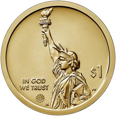 USA, 2019  Innovation, $1 Coin "P" New Yersey