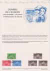 Франция 1985, Совет Европы, Презентационный Лист