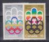 Канада 1973, Олимпиада в Монреале (I), Символика, 2 марки