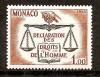 Монако, Декларация прав человека, 1964, 1 марка