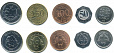 Ливан, 1996-2012, 5 монет-миниатюра