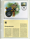 Сант-Винсент, 1994, WWF, Попугай Cu-Ni, КПД-миниатюра