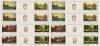 1991, №6286-89, Русская живопись, 2 квартблока сцепок... 1991, №6286-89, Русская живопись, 2 квартблока сцепок...