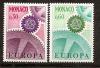 Монако, Европа, 1967, 2 марки