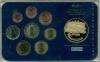 Люксембург, Годовой набор 2013, 1с-2 Евро + Медаль в кассете
