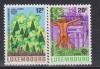 Люксембург 1986, Европа, Охрана Природы, 2 марки