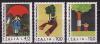 Италия, 1976, День почтовой марки, 3 марки