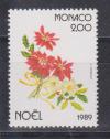Монако 1989, Рождество, Цветы, 1 марка