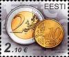 Эстония, 2011, Присоединение к зоне Евро (2.10), 1 марка