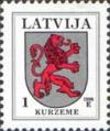 Латвия,1998, Стандарт, Герб Курземе, 1 марка