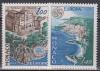 Монако 1978, Европа, архитектурные памятники, 2 марки