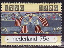 Нидерланды, 1976, 200 лет США, 1 марка