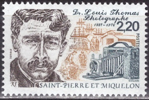 Сан-Пьер и Микелон, 1988, Л.Томас, фотограф, 1 марка
