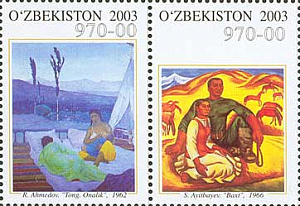 Узбекистан, 2003, Живопись, 2 марки