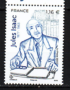 Франция, 2023, Жюль Исаак, Историк, 1 марка
