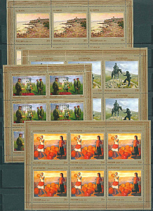 Россия, 2016, Современная Живопись, 4 листа